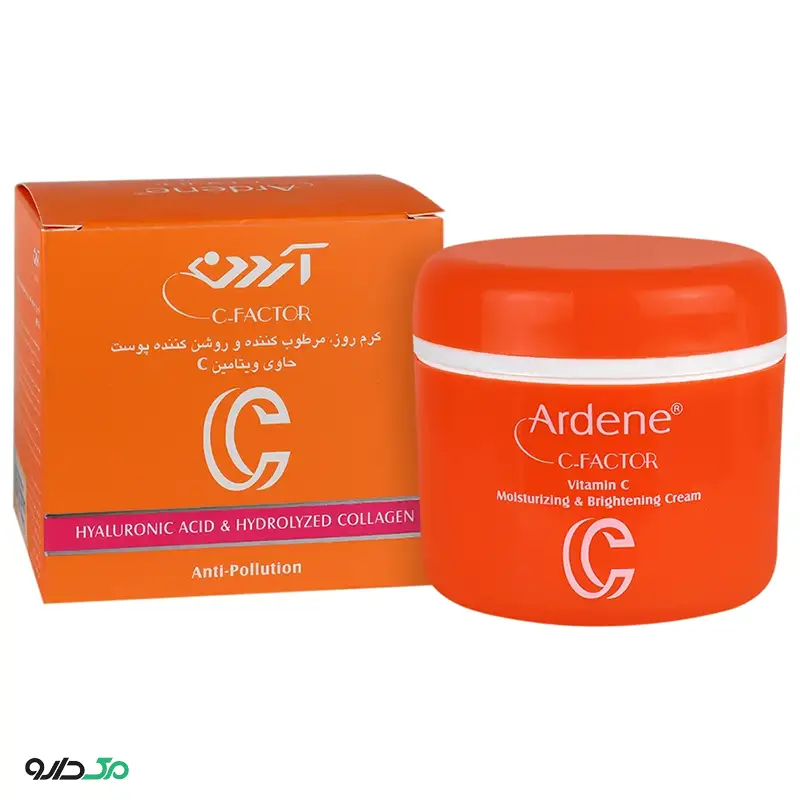 کرم روز مرطوب کننده و روشن کننده آردن